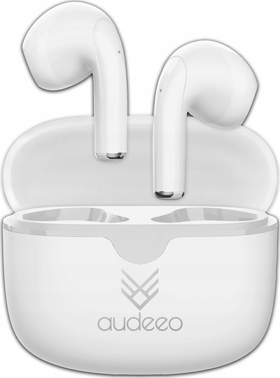 Слушалки in-ear Audeeo Orbiter, Bluetooth, TWS, бели