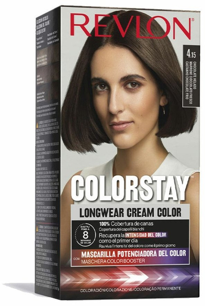 Ngjyrë flokësh Colorstay Longwear Cream Color 4.15 Iced Chocolate, çokollatë e ftohtë