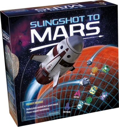 Lojë tavoline Tactic Slingshot to Mars, strategjike, për familje, me temë hapësinore
