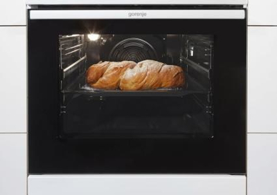 Shporet me gaz dhe furrë elektrike Gorenje G600 GK5C42WH, 70L, klasa energjisë A, i bardhë