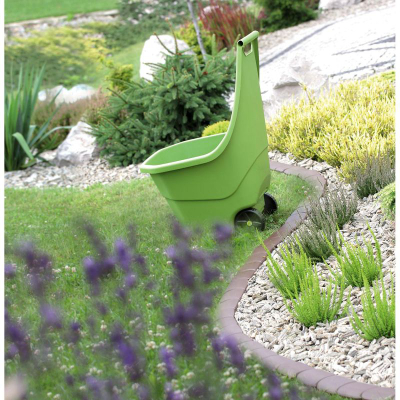 Karrocë kopshti Prosperplast Garden Wheelbarrow 55L, plastike, ngjyrë e zezë