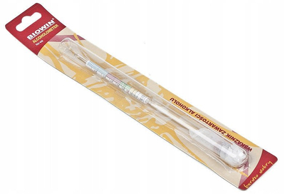 Matës alkooli Biowin, 0–95%, me epruvetë, transparent