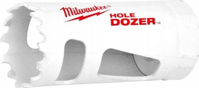 Sharrë rrethore Milwaukee Hole Dozer 49-56-0077, 37 mm, bi-metal, e bardhë