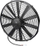 Ventilator thithës SPAL 405mm, high efficiency, i zi