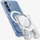 Kapak telefoni Spigen Ultra Hybrid Wallet MagSafe Plus, për Samsung Galaxy S25 Series, transparent