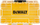 Kuti veglash Dewalt Small ToughCase DT70801, plastike e fortë, e verdhë
