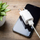 Karikues muri FIXED PD Rapid Charge Mini, 20W, USB A dhe USB C, i bardhë