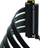 Kabllo riser PCIe Phanteks Flat Line, Gen 4.0 x16, 300mm, e zezë