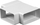 Tee horizontal ventilimi Vents KP75-26, 75x150mm, plastik, e bardhë