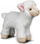 Lodër pelushi Tobar Animigos World of Nature Lamb, 25cm, e bardhë