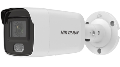 Kamerë IP bullet Hikvision DS-2CD2027G2-L 4mm, 2MP, ColorVu 24/7, e bardhë