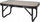 Tavolinë kempingu Redcliffs Folding Camping Table, 56 x 34 x 24 cm, e zezë