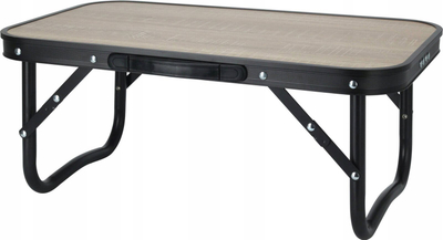Tavolinë kempingu Redcliffs Folding Camping Table, 56 x 34 x 24 cm, e zezë