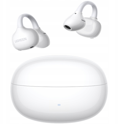 Kufje TWS UGREEN ClipBuds Pro S8, ANC, Bluetooth, të bardha
