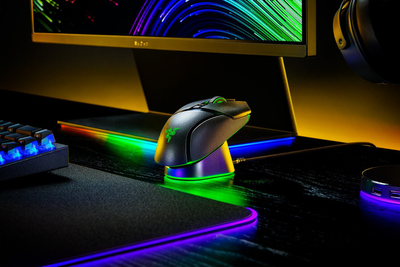 Stacion karikimi për maus Razer Mouse Dock Pro, i zi