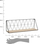 Raft muri Atmosphera, 48 x 12 cm, dru me metal, i zi
