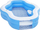 Pishinë me fryrje Bestway Splashview 54409, 270 x 198 x 51 cm, 821L, blu me të bardhë