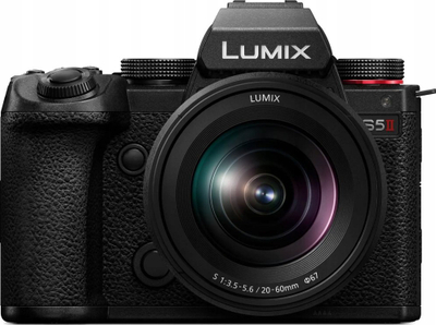 Kamerë mirrorless Panasonic LUMIX S5 II DC-S5M2KE, 24.2MP, objektiv 20-60mm, e zezë