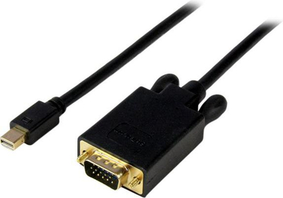 Kabllo StarTech, DisplayPort Mini - D-Sub (VGA), 1.8 m, e zezë