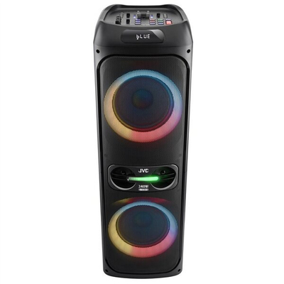 Kuti zani JVC XS-EP624B, Bluetooth, karaoke, e zezë