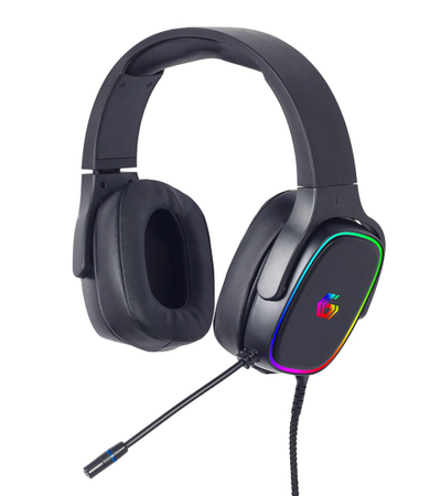 Kufje gaming Gembird GHS SANPO S300, 7.1 virtual, me mikrofon, RGB