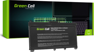 Bateri për laptop Green Cell GC-HP145, 11.55V, 3400mAh, e zezë