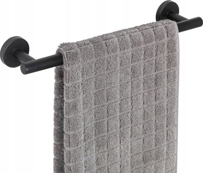 Mbajtëse peshqirësh Home24 Towel Rail Uno Bosio III, metalike, për mur, argjendi