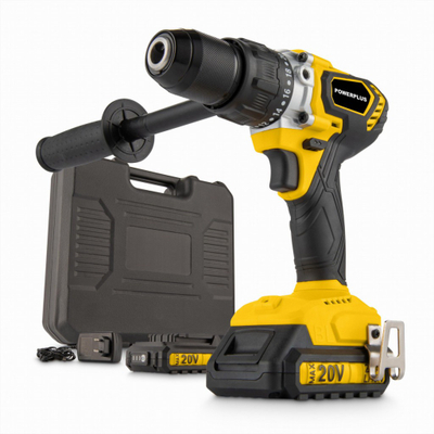 Stërvitëse goditëse pa kabllo PowerPlus POWX00530, 20V, brushless 120Nm, 2 bateri