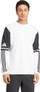 Bluzë sportive Adidas Squadra 25 Sweat Crew M JD2959, pambuk, bardhë e zi