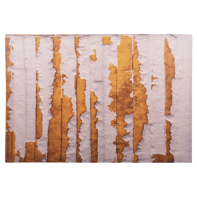 Pikturë kanavace HomeMarkt Gobi HM4784, 98x68cm, abstrakte, e artë ecru