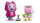 Set lodër LEGO Gabby’s Brick Cat Friends 11215, për fëmijë