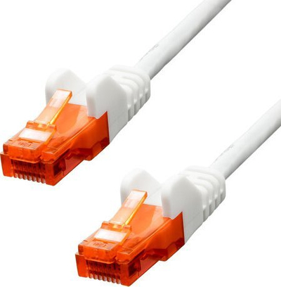 Kabllo interneti ProXtend CAT6 U UTP, 15m, PVC, e bardhë