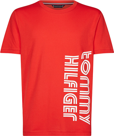 Maicë Tommy Hilfiger UM0UM01749-XL7, e kuqe, XL
