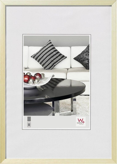 Kornizë Walther Chair DIN A3, 29.7 x 42 cm, e artë