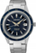 Orë dore Seiko Presage automatike, 40.5mm, për burra, e kaltër
