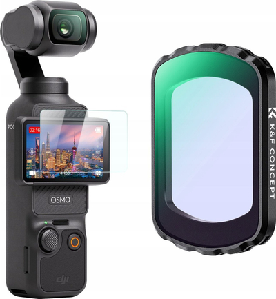 Filtër nate K&amp;F Concept për DJI Osmo Pocket 3, montim magnetik, xham optik