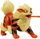 Figurinë Pokémon Jazwares Arcanine Battle Feature, 4.5", me aksion beteje, shumengjyrëshe