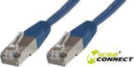 Kabllo rrjeti MicroConnect STP602B, CAT6, 2m, blu