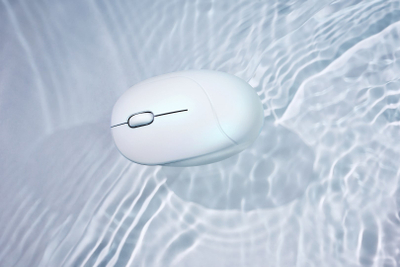 Maus ASUS Fragrance Mouse MD101, wireless, Bluetooth RF, i bardhë