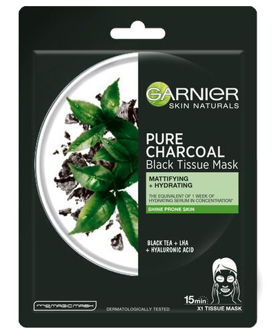 Maskë e zezë për fytyrë Garnier 28 g