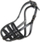 Përparëse për qen Dino Leather Muzzle, madhësia Large 9, lëkurë, e zezë