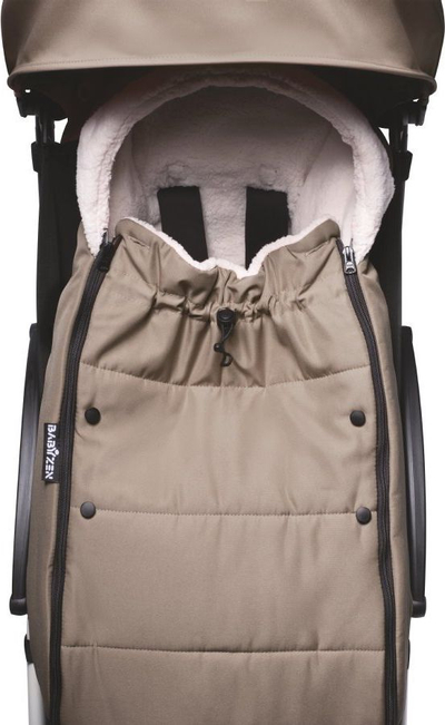 Qese këmbësh për karrocë Babyzen Yoyo Footmuff, shkon me Yoyo Yoyo+ Yoyo2, taupe