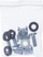 Set montimi rack InLine 19114F, vida dhe cage nuts, për kabinete 19", gri
