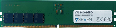 Ram V7 V7384008GBD DDR5, 8GB, 4800MHz, jeshile