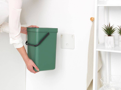 Kosh plehrash Brabantia Sort&amp;Go 12L, për riciklim, jeshil
