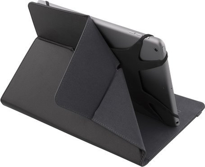 Mbulesë universale për tablet Deltaco 9-10.1", lëkurë artificiale, e zezë
