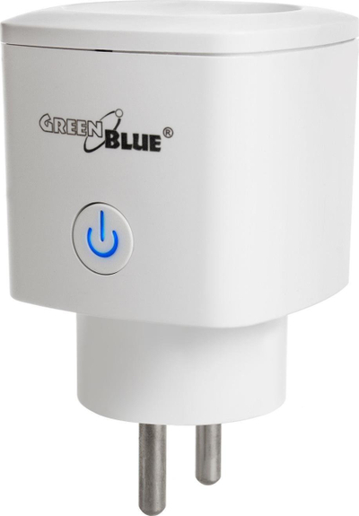 Prizë smart GreenBlue GB720E, WiFi, matje e konsumit, e bardhë