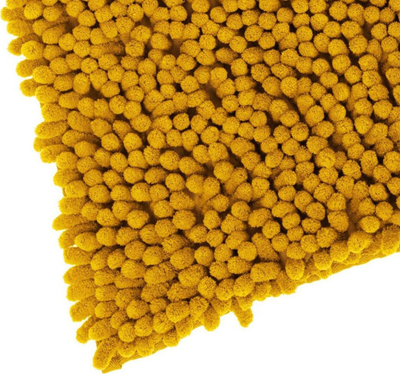 Tapet banjoje 5five Simply Smart Soft Absorbent Maxi, 50x80 cm, poliester, i verdhë