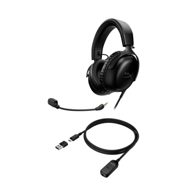 Kufje HyperX Cloud III, të zeza