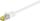 Kabllo rrjeti Goobay RJ45 CAT 6A S FTP, 2m, 500 MHz, e bardhë